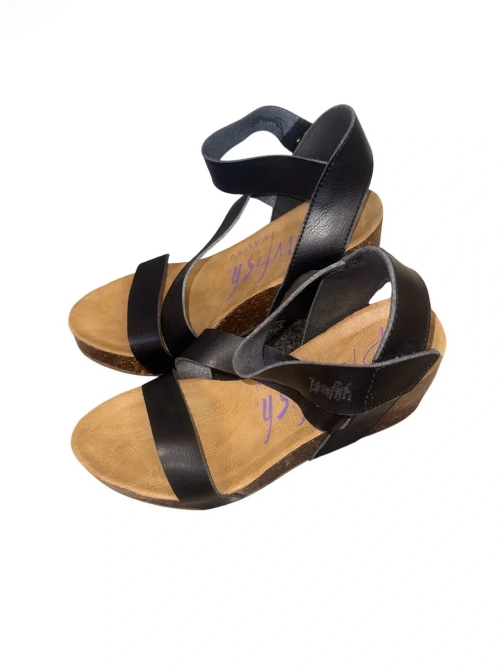 BLOWFISH Malibu Hapuku wedges women’s sandals shoes size 8.5 - Picture 9 of 17